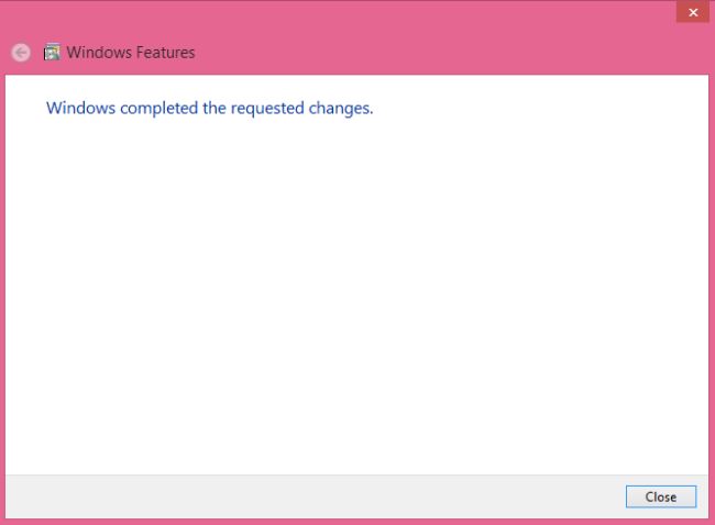 installed successfully